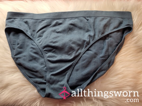 XL Victoria Secret Blue Bikini Panties