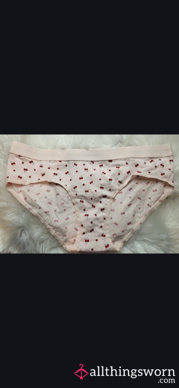 XL Victoria Secret Hipster Cherry Panties