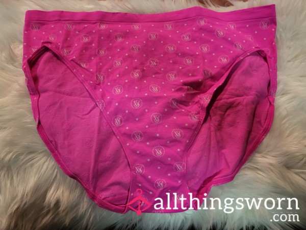 XL VS Pink High Legged Briefs