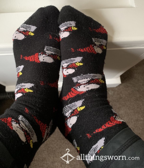 Xmas Snoopy Socks