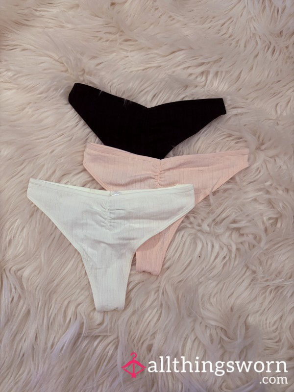 Xs Cotton Thongs