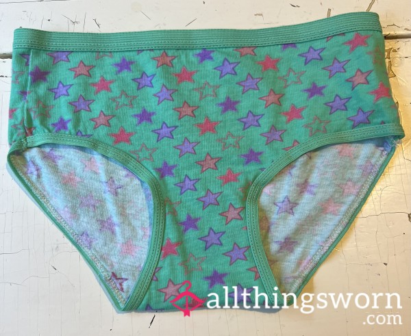 XS Star Panties Mint Green Bikini