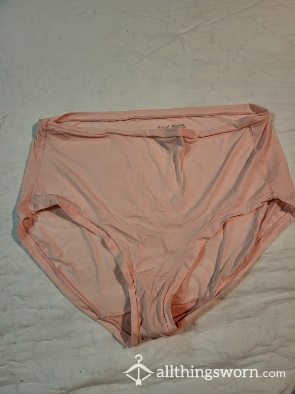 XXL Hanes Pink Granny Panties - 1 Save