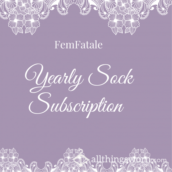 Yearly Sock Subscription