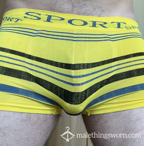 Yellow- Boxer Briefs