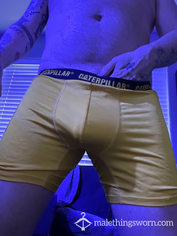 Yellow Caterpillar Boxers