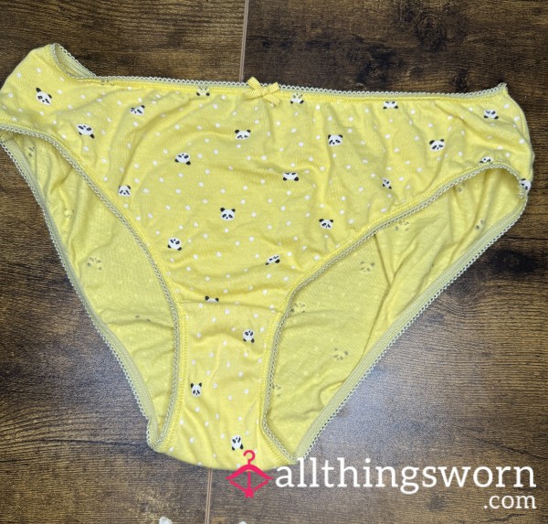 Yellow Cotton Panties