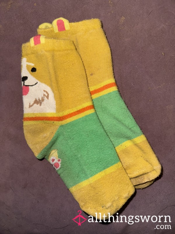 Yellow Dog Socks