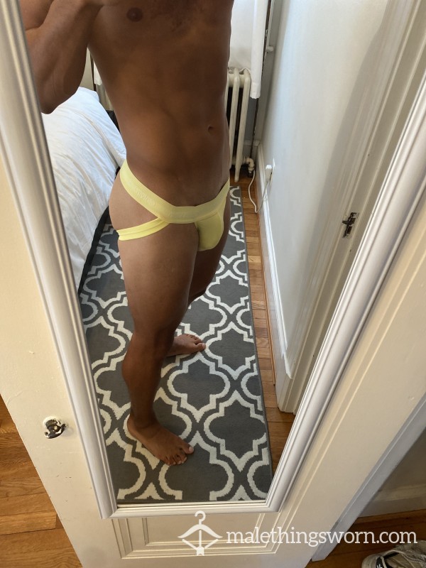 Yellow Gym Jockstrap