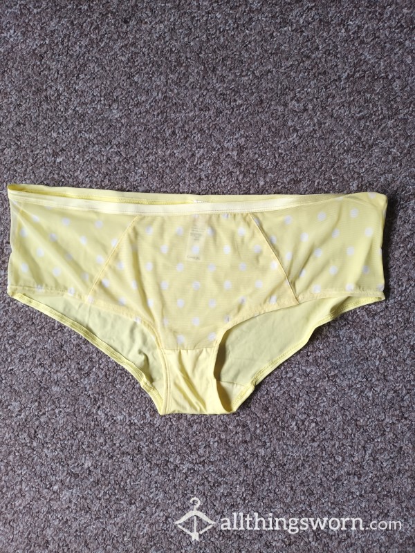 Yellow Polka Dot Shorts