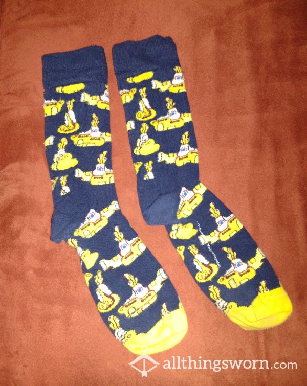 Yellow Submarine Socks