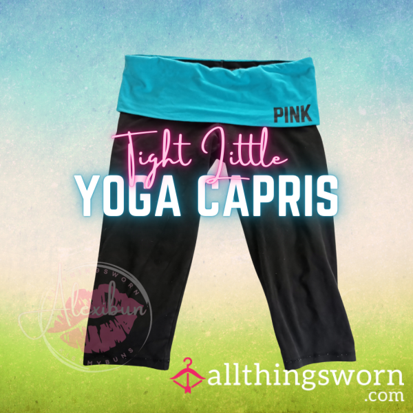 Yoga Capris From Victoria Secret's Pink - International Shipping Included!