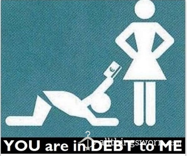 You Are Now In Debt To A S**y Natural Redheaded Goddess!