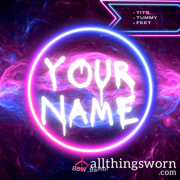 Your Name Here | Custom Photo Set