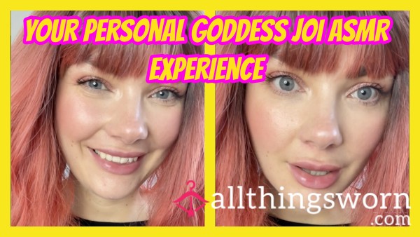 Your Personal Goddess JOI ASMR Experience