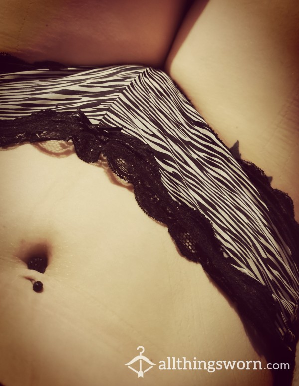 Teachers Zebra Print Knickers 💋